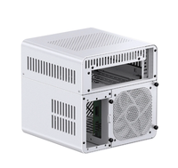N2 NAS casing komputer Gaming mini-itx dan ATX faktor bentuk paduan aluminium Server stok Mid-Tower dan Aplikasi Komputer