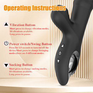 HMJ <span class=keywords><strong>2026</strong></span> Vibrateur pour femme adulte, jouets sexuels, stimulation du point G, double vibration, massage, stimulateur clitoridien, vibrateur pour femme - Product Image 5