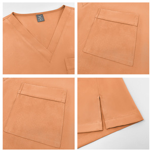 Trajes Unisex de Dos Piezas con 6% de Spandex, Modelo 42217, Personalizados, Cuello en V, Uniformes Médicos Profesionales - Product Image 3