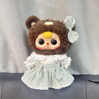 Only Clothes BBY 400% Life-Size Animal-Themed Fabric Doll Plush Toy Green-Striped Milk-Cream Dress Set Super Cute Girls China