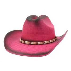 Sombrero de Paja Fedora N48 con Decoración de Cuerda - Estilo para Pesca y Viajes al Aire Libre - Product Image 5