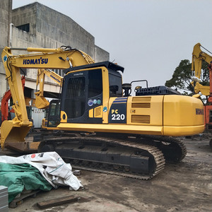 Excavadoras originales usadas de 20 toneladas Komatsu, excavadoras sobre orugas usadas en perfecto rendimiento y alto estado a la venta, en venta, en el más alto nivel - Product Image 4