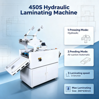 Machine à plastifier hydraulique automatique 450S 340 mm avec alimentation automatique