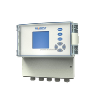 Transmisor de Nivel Ultrasónico de Alta Precisión PROBEST ULM80S, Transmisor ABS, Salida 4-20mA, Protocolo RS485 Compatible
