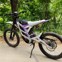 Vélo électrique tout-terrain Falcon Pro 79, moteur central 10K 72V, roues tout-terrain 19 pouces, vélos électriques Falcon 79 pour adultes