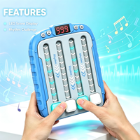 Console de jeu électronique portable personnalisée en gros pour l'éducation, jouet musical de décompression à pression