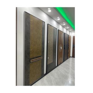 Porte d'entrée rotative de villa antivol commerciale personnalisée haut de gamme porte d'essieu en fonte d'aluminium - Product Image 1