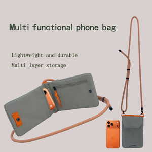 Wholesale Casual Travel Document <strong>Bag</strong> Foldable Close-fitting Messenger <strong>Mobile</strong> Phone <strong>Bag</strong> - Product Image 4