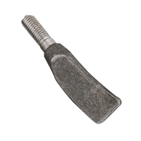 Pièces de cylindre de batteuse, Dents de broyeur forgées H132057 pour moissonneuse-batteuse World, Pièces de rechange, Dents de herse