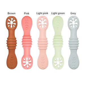 BPA-freies Säuglings-Futter-Prä-Kinder-Lebensmittel-Silicone-Lippen-Set erste Stufe Training Silikon-Baby-Lippen für Baby