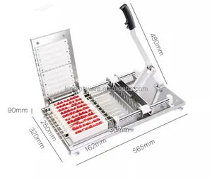 Macchina per fare il Kebab spiedini di carne manuale macchina Doner Kebab indossare 10 pz carne Kekab