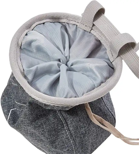 Ceinture de taille ultralégère 1L pour la salle de sport, l'escalade, sac à craie antidérapant pour le stockage de poudre de magnésium, toile de polyester 3 mm pour l'extérieur - Product Image 4