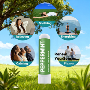Stick Nasal, Paquete de 6 Unidades en Blíster, Aceites Esenciales Puros al 100% de Menta, Naranja, Lavanda, Eucalipto, Limón y Árbol de Té - Product Image 2