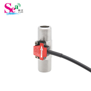 Débitmètre à turbine en acier inoxydable à 4 points B1, capteur de chauffe-eau à dents longues, détecteur de débit d'eau - Product Image 4