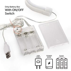 BEMOMENT – <span class=keywords><strong>lampes</strong></span> néon en forme de nuage blanc, fonctionnant avec USB, décoration murale, <span class=keywords><strong>lampes</strong></span> de chevet pour la maison, le salon, la chambre d'enfant - Product Image 5