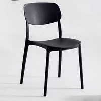 Chaise de salle à manger en PP, chaise de jardin, chaise de terrasse, chaise de restaurant empilable, prix bas, usine d'origine pour la revente