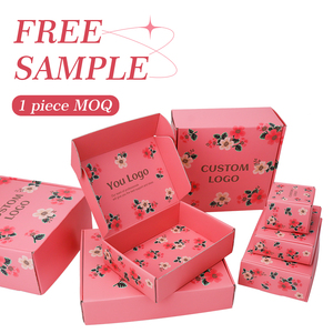 Sản phẩm sang trọng Hộp bao bì tùy chỉnh màu sóng kinh doanh Gấp Xuất Khẩu carton các tông hộp giấy bưu phẩm vận chuyển hộp - Product Image 6