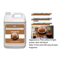 Huile Essentielle de Graines de Lin 100% Pure de Qualité Supérieure, Pressée à Froid, Nourrissante, en Vrac