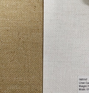 Bức tranh vải cuộn 100% đay vật liệu nặng trọng lượng sơn lót sơn vải cuộn - Product Image 2