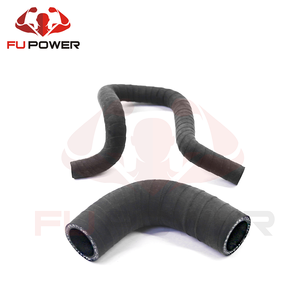 Fupower Flexibler Gummi-Kühlmittel-Silikon-Überbrückungsschlauch-Abdeckung Entlüftungsschlauch-Set 2 Stück für Vauxhall Astra VXR GSI Z20LEH <span class=keywords><strong>Z20LET</strong></span> - Product Image 2