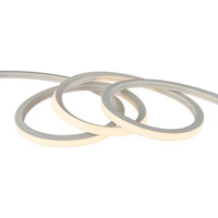 Gaine de tube en silicone LED flexible personnalisée, profil de tube en silicone LED pour bande LED