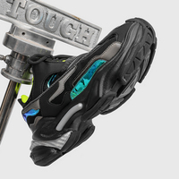 Nouvelles chaussures tendance pour hommes et femmes, baskets à semelle épaisse, chaussures de sport tendance, chaussures confortables à semelle épaisse, chaussures à amortissement lent