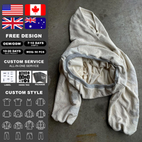 Sudadera con Capucha Extra Grande para Hombre, Personalizada, de Forro Polar, Felpa, Algodón Grueso, Sherpa, Tipo Canguro, 400 Gsm, 100% Algodón, Unisex