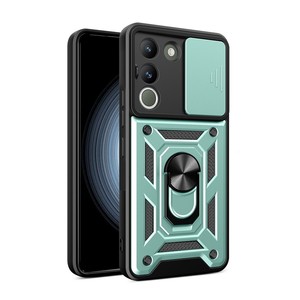 Offre Spéciale fenêtre coulissante pleine caméra lentille porte-anneau de protection étui de téléphone portable pour Vivo V29e Y200 S16 Pro V27e - Product Image 1