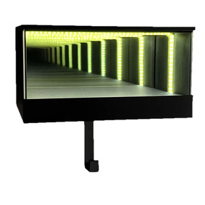 Porte-clés de voiture avec miroir infini et lumière LED, organisateur pour garage, porte, appartement, maison, bureau, entrée - Product Image 5