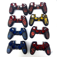 Coque en silicone gravée au laser Spider-Man pour Sony PS4/slim/Pro