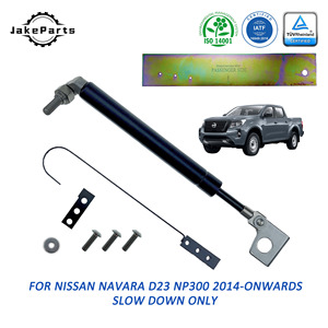 1 pièce ressort à gaz simple à fermeture lente pour hayon <span class=keywords><strong>NISSAM</strong></span> NAVARA FRONTIER NP300 D23 2014-ON, accessoires JakeParts noir, garantie 2 ans - Product Image 4