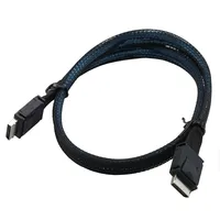 Ocular PCIe PCI-Express SFF-8611 4i ke MINI SAS SFF-8611 4I SSD Server kabel Super kecepatan 32AWG