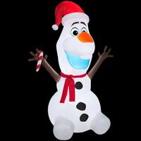 Bonhomme de neige gonflable géant / Olaf gonflable pour décorations de Noël gonflables, modèle publicitaire