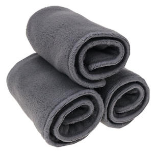 Couches lavables au charbon de bambou pour adultes personnalisés Inserts de couches absorbantes épaisses à cinq couches de grande taille pour personnes âgées - Product Image 1