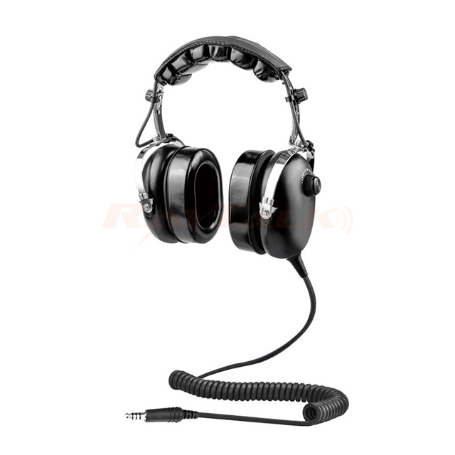 Comfortable Stereo Headphone PNR Noise Isolation Aviation pilot Headset for Helicopter