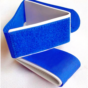 Bastón de esquí ajustable de alta calidad personalizado, portaesquís de mano para hombro, correas con asa de pestañas, cinta de gancho y bucle - Product Image 2