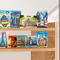 Puzzle 3D Skyline di Dubai, Modello Diorama Burj Khalifa, Kit di Assemblaggio Paesaggio Urbano a Strati, Decorazione Fai-da-Te per Casa e Ufficio