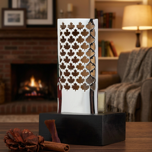 Maple Leaf Cutout <b>Tea</b> <b>Light</b> <b>Holder</b> - Product Image 2