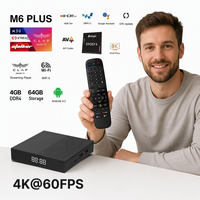 Android 14.0 pour  maison intelligent, Amlogic, assistant Google, streaming Netflix, lecteur multimédia Bluetooth, 4 Go/64 G