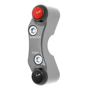 Interruttore Manubrio Destro per Ducati 1098 (Fori Sfuocati) (Titanio) - Product Image 4