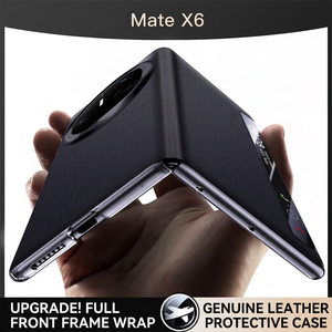 Étui de protection magnétique à rabat entièrement enveloppant pour téléphone Huawei MateX6/X5/X3, anti-chute, en cuir, neuf. - Product Image 2