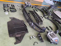 Vente directe d'usine Kit carrosserie pour F-o-r-d Ranger T6 T7 T8 Mise à niveau vers le design F-150 Raptor 2025 Lifting de carrosserie Pare-chocs Calandre Capot