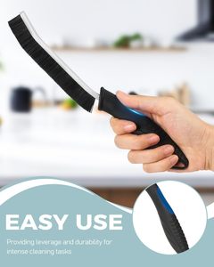 Cleaning Brush - Hard Bristle Crevice Cleaning Brush, Multifunctional <b>Gap</b> Scrub Brush, Home Essentials, Bathroom Cleaner Tools - Product Image 3