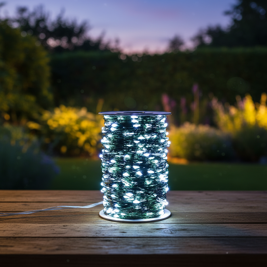 Remote Control 30m/50m/100m/200m IP44 RGB LED Garland String Fairy Lights Dimmable for Indoor/Outdoor Christmas Garden Decor