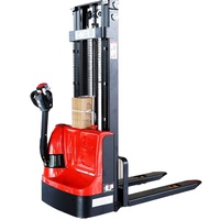 Gerbeur électrique hydraulique compact BAOT pour charges légères, fourches réglables, batterie au plomb-acide pour camion
