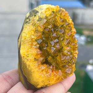 Vente en gros de pierres de cristal de citrine de style bohème exquis pour la décoration de la maison et les cadeaux - Product Image 6