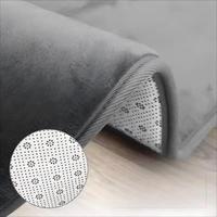 Tapis de bain en mousse à mémoire de forme FIGOO-Polyester, ultra doux, absorbant, antidérapant, séchage rapide, extra épais, lavable en machine
