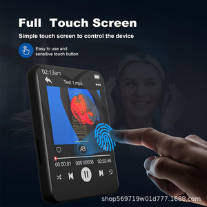 Kids & Students Mini Size for <b>MP3</b> Player with Built-In <b>Speaker</b> 64GB FM Radio <2" Screen for Sports Travel & School Use - Product Image 2