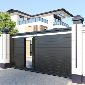 Portes <span class=keywords><strong>de</strong></span> sécurité coulissantes rétractables motorisées par voie d'entraînement Portes principales électriques d'hôpital d'école Portes escamotables d'usine extérieure - Product Image 3