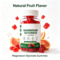 Gummies au glycinate de magnésium Cuiqi pour améliorer la mémoire et le sommeil 180g
